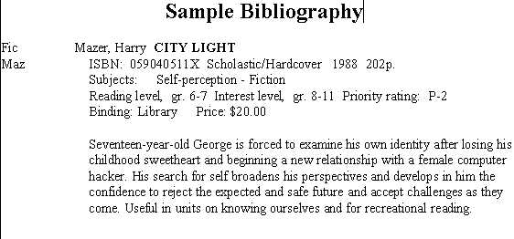smartsearch info bibliographic form